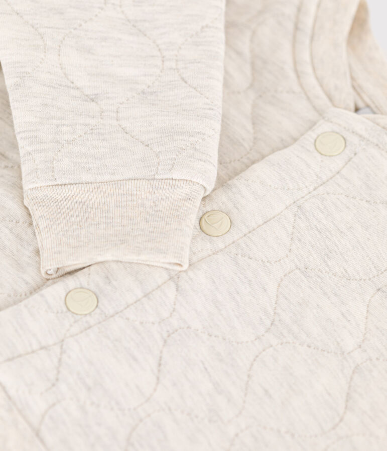 Teddy de t&uacute;bico acolchado para beb&eacute; beige