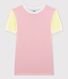 Camiseta icónica de algodón a rayas de mujer