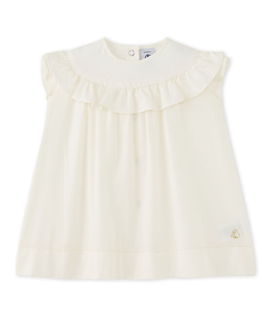 Vestido de cerimonía bebé niña blanco LAIT