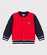 Chaqueta de béisbol de muletón de bebé