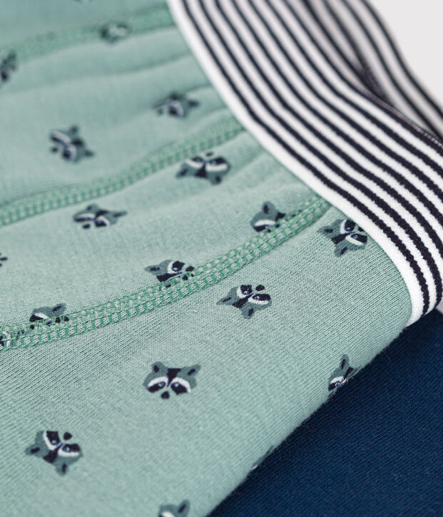 Juego de 2 b&oacute;xeres infantiles de algod&oacute;n multicolor