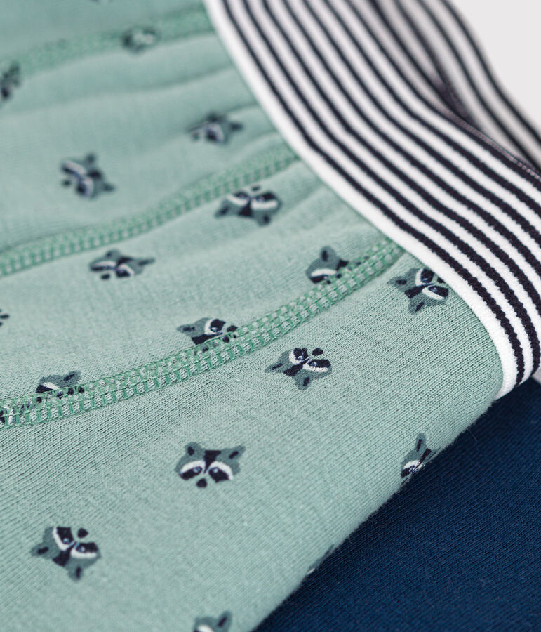 Juego de 2 b&oacute;xeres infantiles de algod&oacute;n multicolor