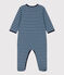 Pijama de túbico a rayas para bebé SMOKING/ AZUL
