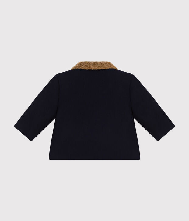 Chaqueta de pa&ntilde;o de lana para beb&eacute; SMOKING