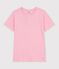 Camiseta lisa de algod&oacute;n de manga corta para mujer CHARMI