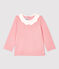 Blusa de algodón de bebé. rosa CHARME