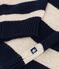 Jersey de punto tricotado de lana y algodón para niño azul SMOKING/ AVALANCHE