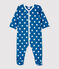 Pelele de bebé con estampado de estrellas de muletón de algodón orgánico MALLARD+ECUME