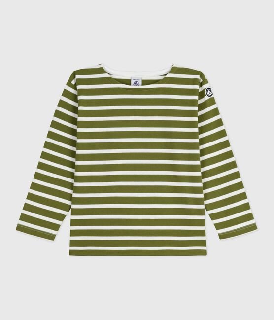 Marinera infantil de algodón verde CEDAR/ MILK