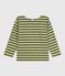 Marinera infantil de algodón verde CEDAR/ MILK