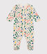 Pijama de felpa cepillada con estampado de bosque para bebé