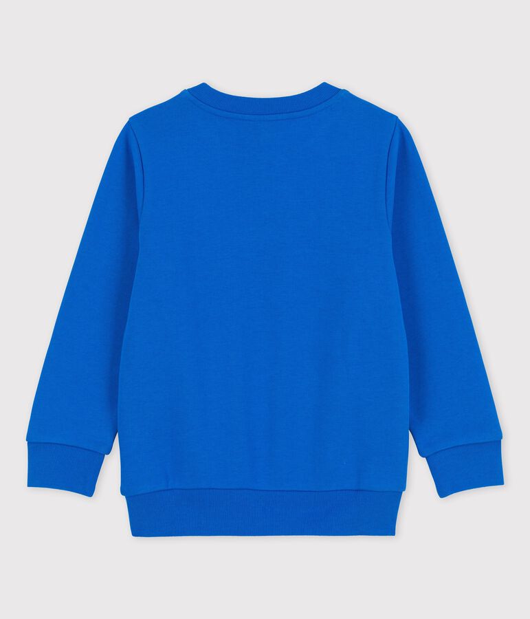 Sudadera de mulet&oacute;n de ni&ntilde;o azul