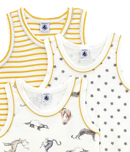 Pack de 3 camisetas sin mangas para niño variante 1