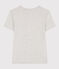 Camiseta L'ICONIQUE de algodón con cuello redondo para mujer gris BELUGA CHINE
