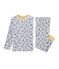 Pijama de punto para niño gris BELUGA/blanco MULTICO