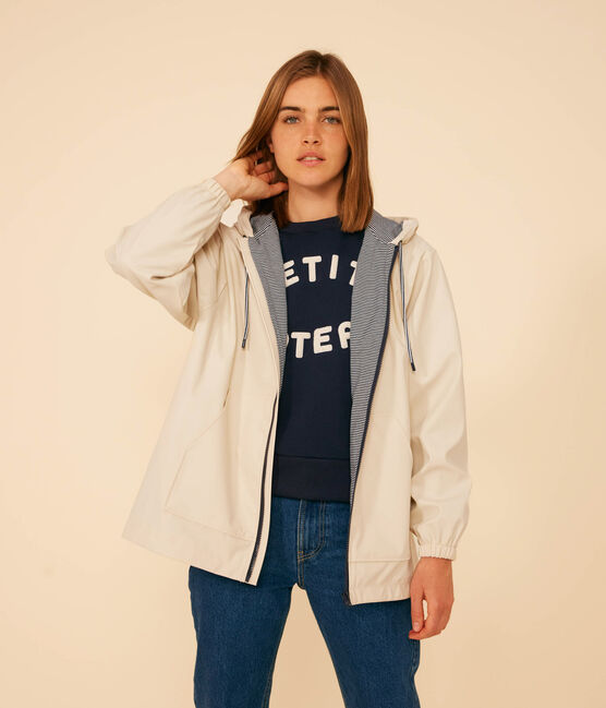 Chubasquero corto para mujer crudo AVALANCHE