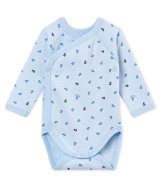 Body de nacimiento de manga larga para bebé niño azul FRAICHEUR/azul ALASKA