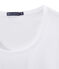 Camiseta en jersey ligero con cuello redondo para mujer blanco ECUME