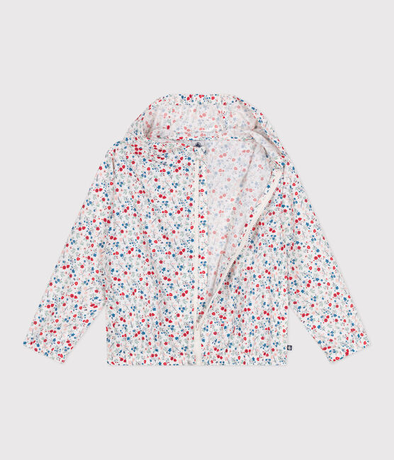 Cortavientos infantil ultraligero blanco MARSHMALLOW/blanco MULTICO
