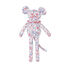 Doudou bébé souris imprimé
