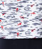Pijama con cuello tunecino para niño azul SMOKING/blanco ECUME/ MULTICO