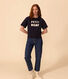 Camiseta LE BOXY de algodón para mujer