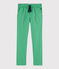 Pantalón de sarga de niño verde ALOEVERA