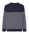 Jersey marinero a rayas en bloque para hombre azul SMOKING/blanco LAIT