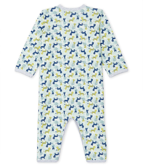 Pijama sin pies de punto para bebé de niño blanco MARSHMALLOW/blanco MULTICO