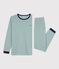 Pijama infantil de algodón a rayas ESTRAGON/ MARSHMALLOW