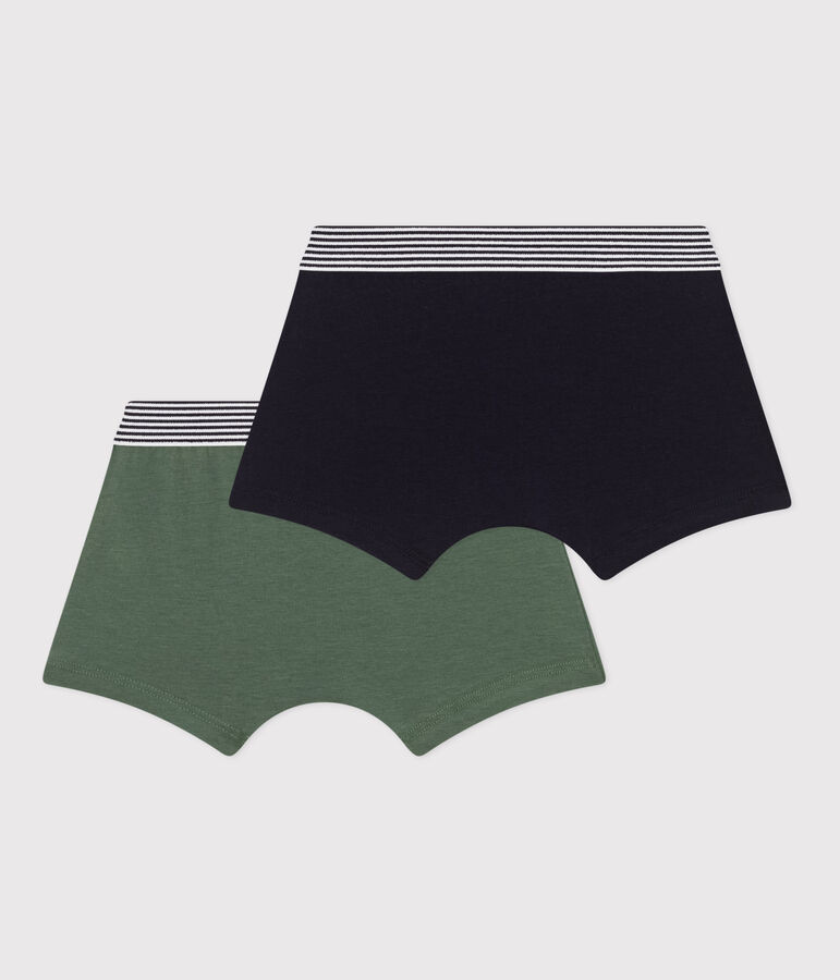 Juego de 2 b&oacute;xeres infantiles de algod&oacute;n y elastano variante 1