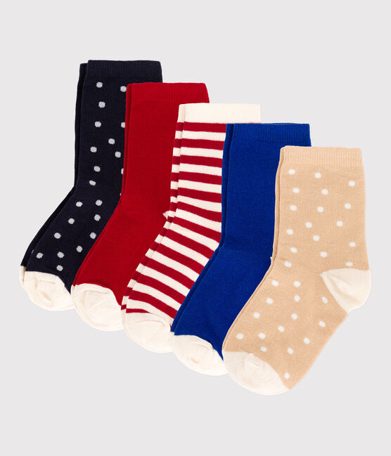 Juego de 5 pares de calcetines para niña variante 1