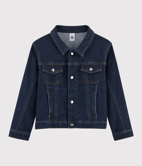 Chaqueta vaquera para niño azul DENIM BLEU FONCE