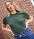 Camiseta L'ICONIQUE de algodón de punto «cocotte» para mujer