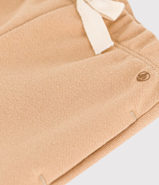 Pantalón de muletón de bebé beige TOURONE