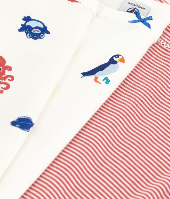 Juego de 3 camisetas de tirantes de algodón para niña variante 1
