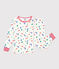 Pijama infantil de algodón con estampado de París blanco MARSHMALLOW/blanco MULTICO