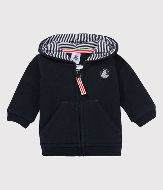 Sudadera de tejido polar para bebé azul ABYSSE