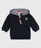 Sudadera de tejido polar para bebé azul ABYSSE