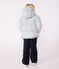 Plum&iacute;fero infantil estampado crudo/multicolor