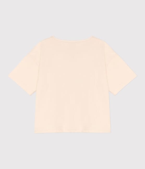 Camiseta La BOXY ancha de algodón para mujer crudo AVALANCHE