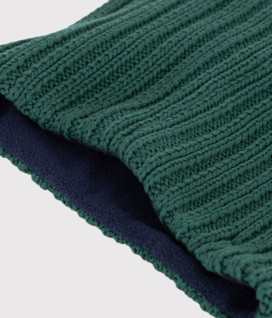 Braga de cuello infantil de punto tricotado con forro polar WILLOW