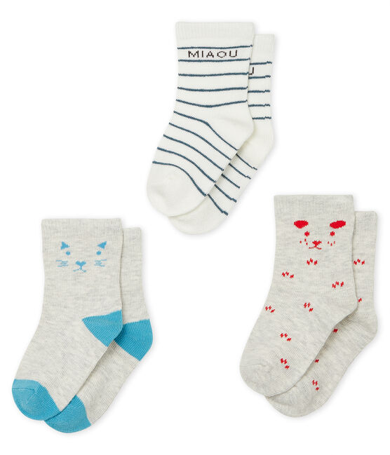 Lote de 3 pares de calcetines bebé variante 2