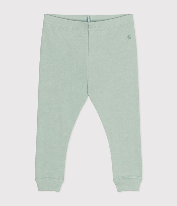 Leggings de algod&oacute;n para beb&eacute; verde