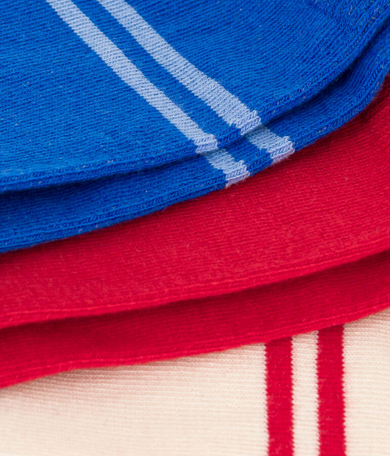 Juego de 3 pares de calcetines de punto de algod&oacute;n para ni&ntilde;os variante 2