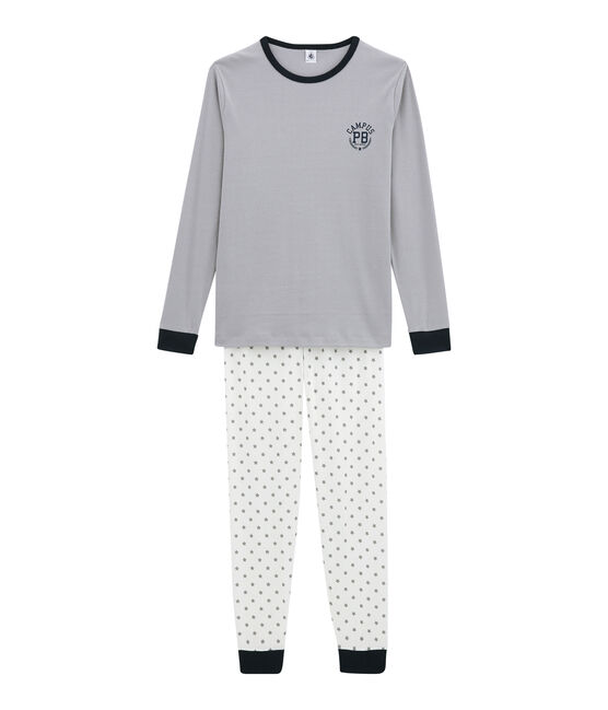 Pijama para niño blanco MARSHMALLOW/blanco MULTICO