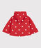 Capa para la lluvia con lunares de bebé rojo TERKUIT/blanco MARSHMALLOW