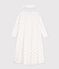 Camis&oacute;n disfraz de princesa y diadema infantil de algod&oacute;n blanco/multicolor