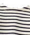 Vestido bebé niña a rayas beige COQUILLE/azul SMOKING