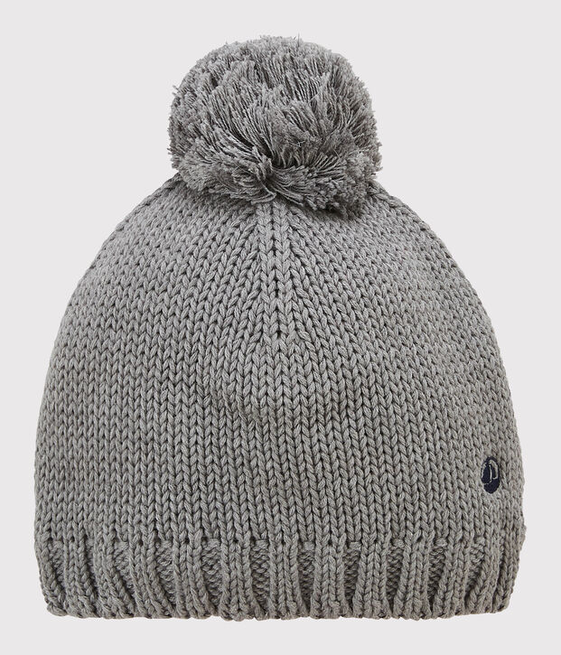Gorro para ni&ntilde;a gris
